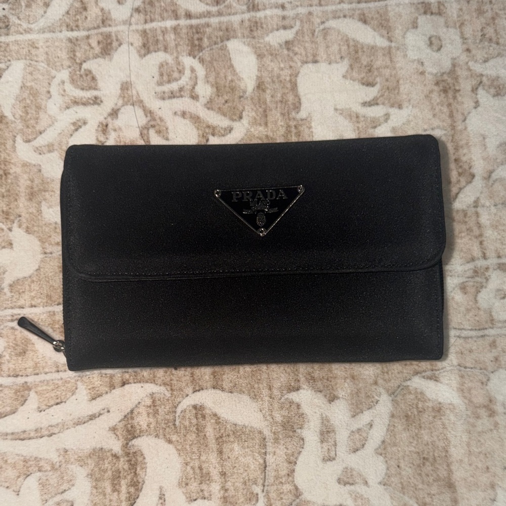 Prada Classic Nylon Long Wallet